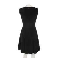 Luis Trenker Kleid aus Baumwolle in Schwarz