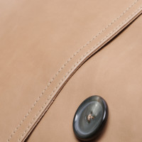 Jil Sander Jacket/Coat Leather in Brown