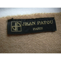 Jean Patou Schal/Tuch aus Wolle in Beige