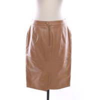 Luisa Spagnoli Skirt Leather in Brown