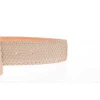 Reptile's House Belt Leather in Cream