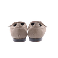 Henry Beguelin Slippers/Ballerinas Leather in Grey