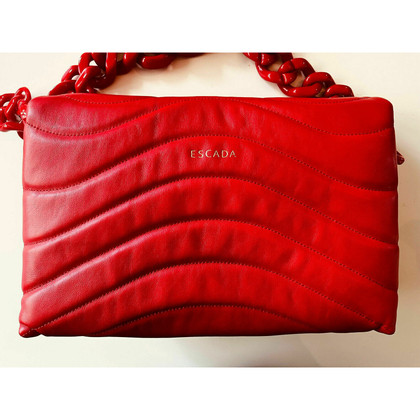 Escada Heart Bag Leather in Red