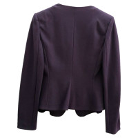 Armani Collezioni Blazer Viscose in Violet