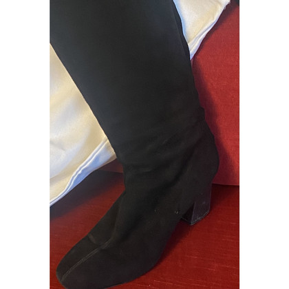Proenza Schouler Boots Suede in Black
