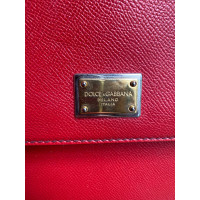 Dolce & Gabbana Sicily Bag Leather in Red