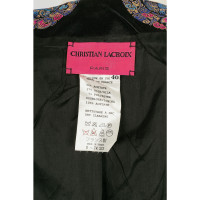 Christian Lacroix Jacket/Coat Cotton in Black