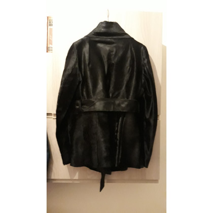 Fratelli Rossetti Jacket/Coat Fur in Black