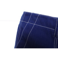 Akris Trousers Cotton in Blue