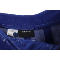 Akris Trousers Cotton in Blue