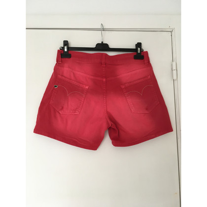 Twin Set Simona Barbieri Shorts aus Jeansstoff in Rot