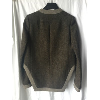Givenchy Jacket/Coat Wool in Brown