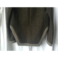 Givenchy Jacke/Mantel aus Wolle in Braun