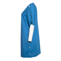 Hermès Robe en Coton en Bleu