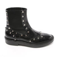 Balenciaga Stiefeletten aus Leder in Schwarz