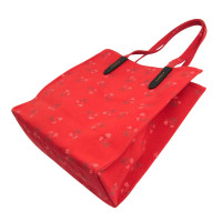 Coach Tote bag Canvas in Red