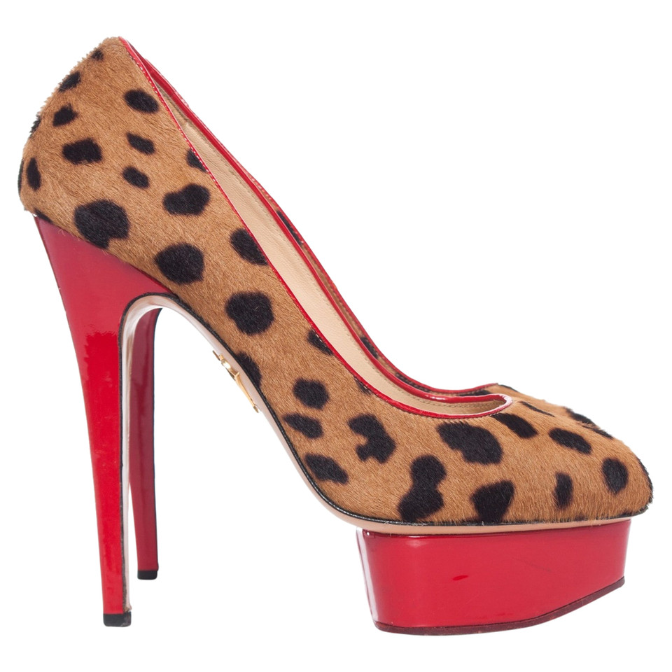 Charlotte Olympia Pumps/Peeptoes in Braun