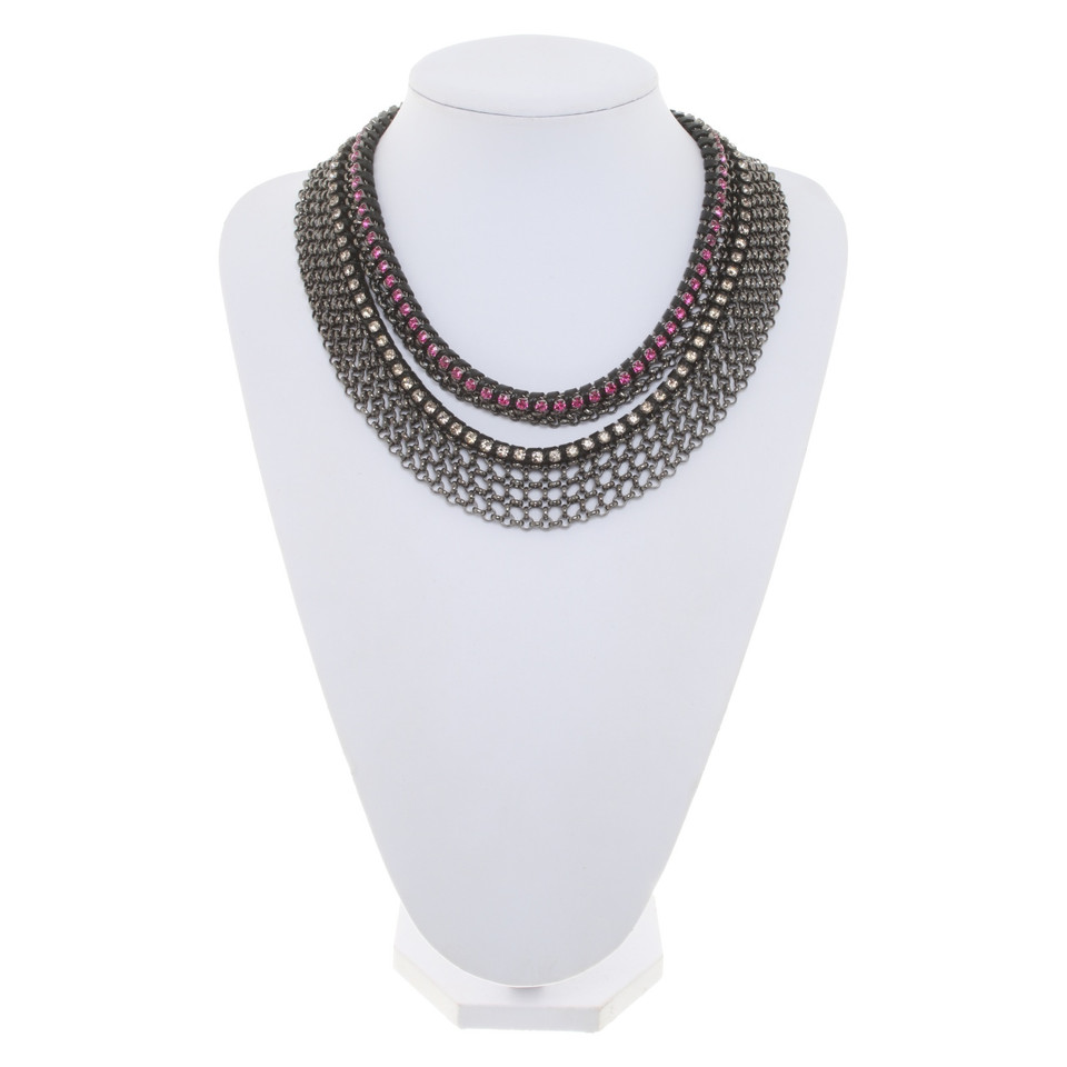 Mawi Statement necklace with gemstones