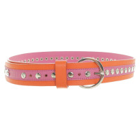 D&G Belt in pink / orange