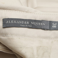 Alexander McQueen Gonna in beige