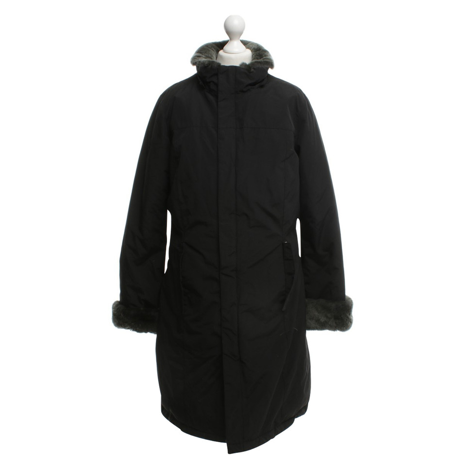Woolrich cappotto invernale con bordo in pelliccia