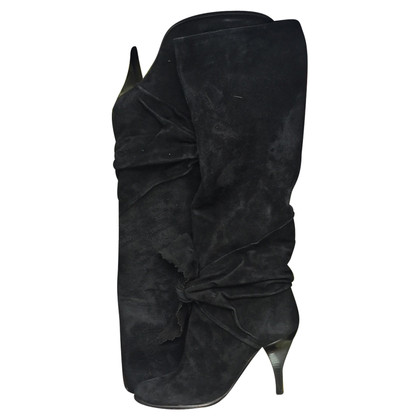 Baldinini Stiefel aus Leder in Schwarz