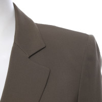 Versace Anzug aus Viskose in Khaki