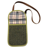 Burberry Clutch Bag Wool in Green
