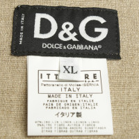 D&G Linen jacket in ocher