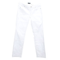 Armani Jeans Paire de Pantalon en Blanc