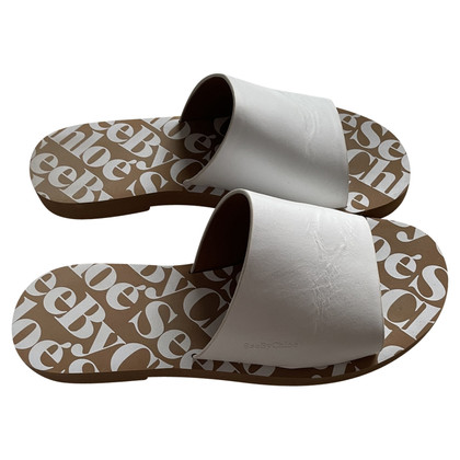See By Chloé Sandals Leather in White