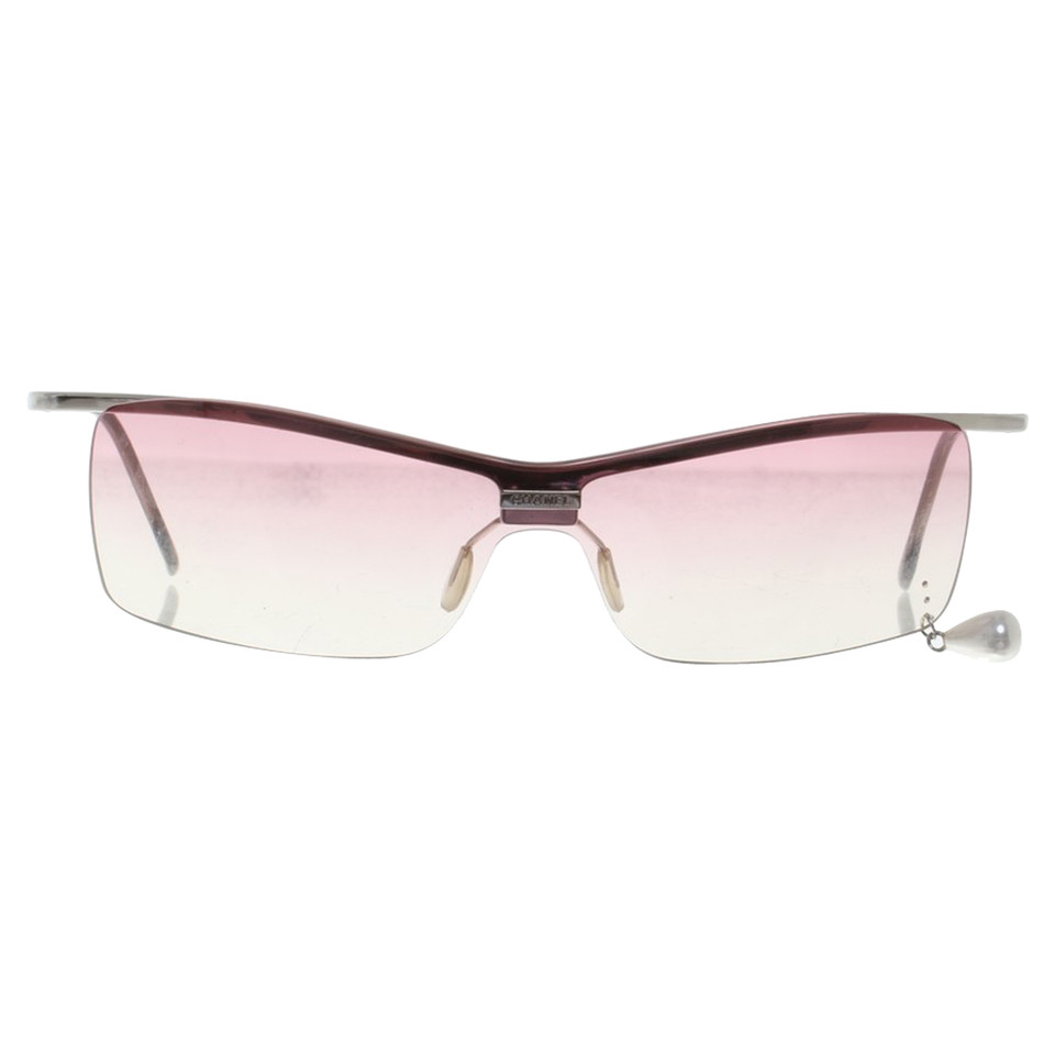 Chanel Sonnenbrille in Rosa
