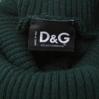 D&G Rollkragenpullover in Grün