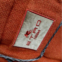 Etro Veste en laine orange