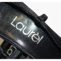 Laurèl Sandals Leather in Black