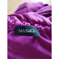 Max & Co Kleid aus Seide in Fuchsia