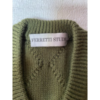 Alberta Ferretti Knitwear Wool in Olive