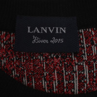 Lanvin abito in maglia con motivo