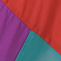 Etro kleurrijke zijden jurk