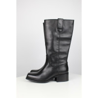 Fabienne Chapot Ankle boots Leather in Black