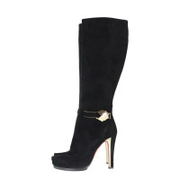 Baldinini Bottes en Cuir en Noir