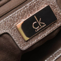 Calvin Klein Shoulder bag Leather in Brown