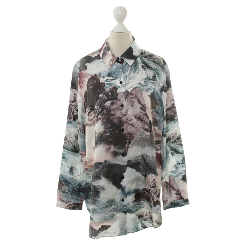 Carven Rock-print blouse