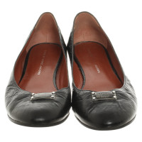 Marc By Marc Jacobs Slipper/Ballerinas aus Leder in Schwarz