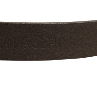 Marc Cain Leather belt in dark brown