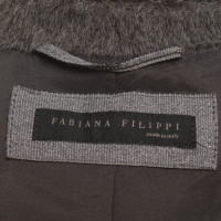 Fabiana Filippi Coat with fur-look