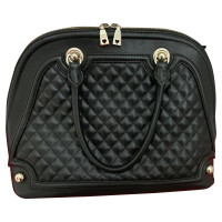 Moschino Love Shopper Leather in Black