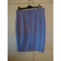 Agnona Skirt Wool in Turquoise