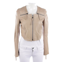 Barbara Bui Jacket/Coat Leather in Brown