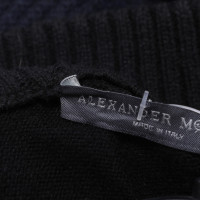 Alexander McQueen Top Wool in Black